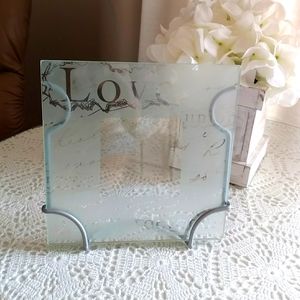 Love - Glass Picture Frame